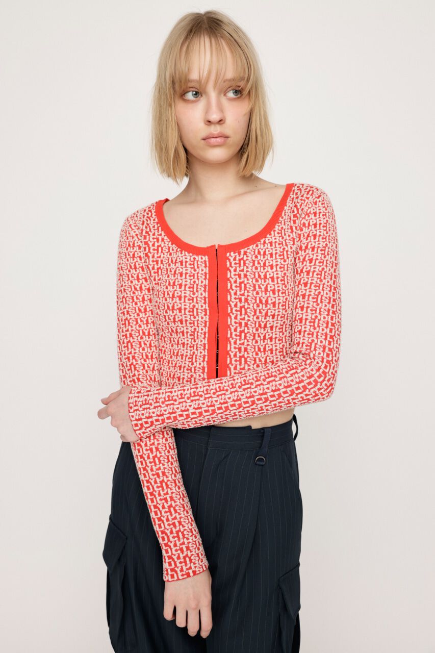 SLY「GLITTER JQ トップス」|ニット・セーター|