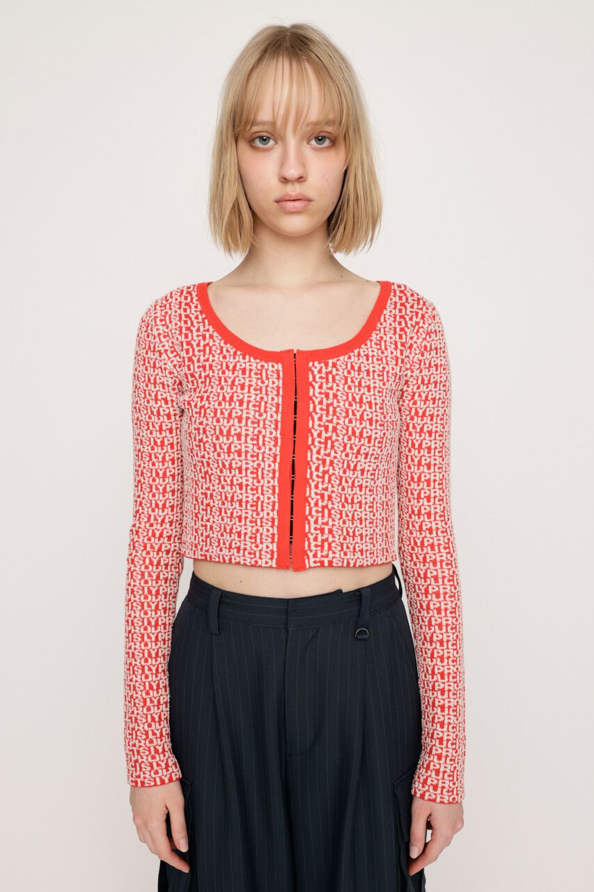 SLY「GLITTER JQ トップス」|ニット・セーター|