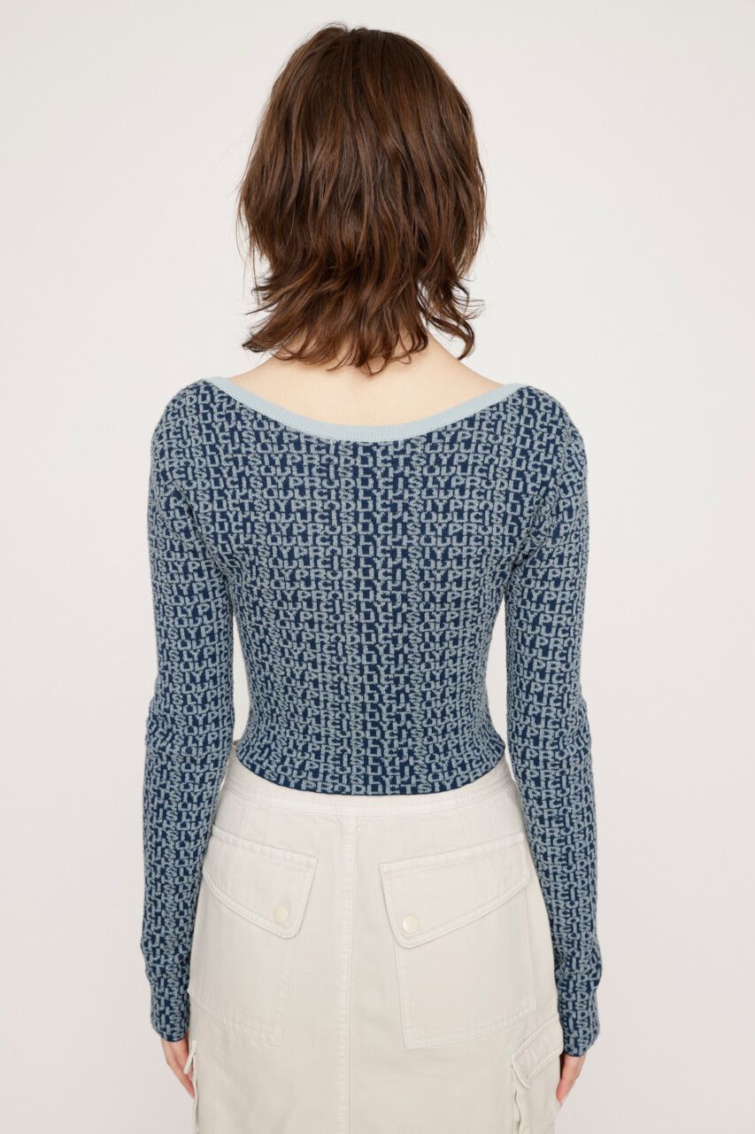 SLY「GLITTER JQ トップス」|ニット・セーター|