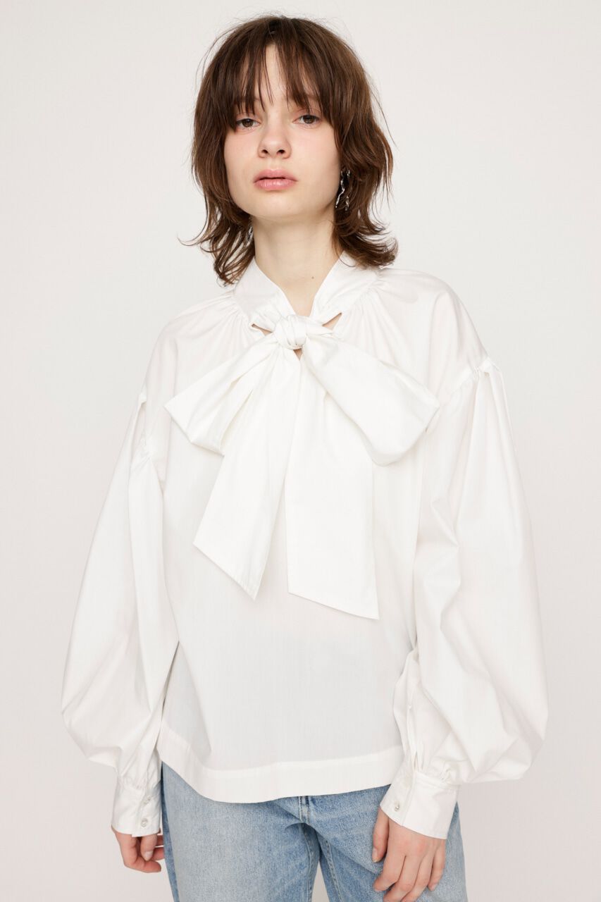 SLY「2WAY VOLUME SLEEVE ブラウス」|シャツ・ブラウス|