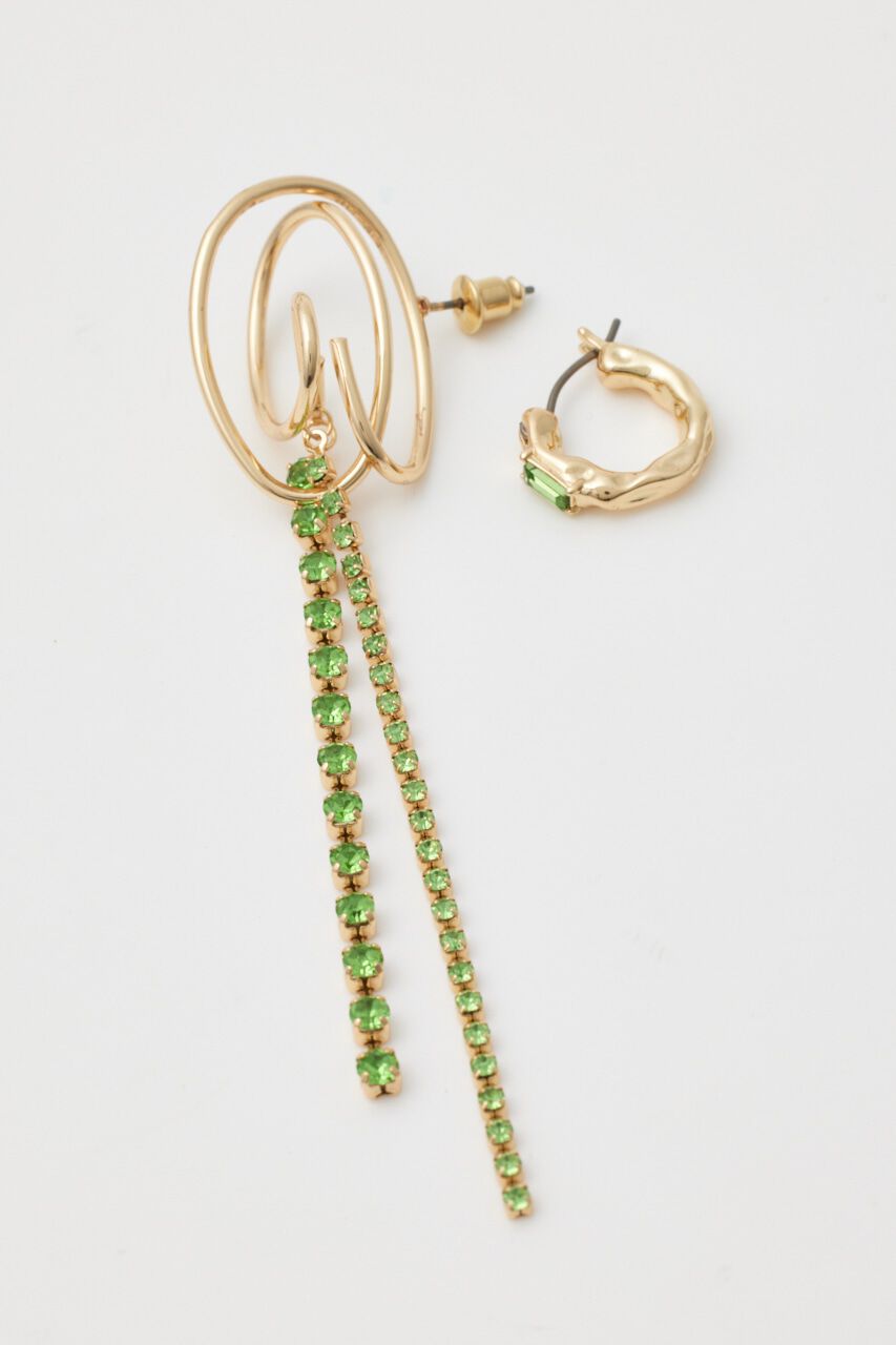 SLY「JEWEL CHAIN ピアス」|ピアス|GLD