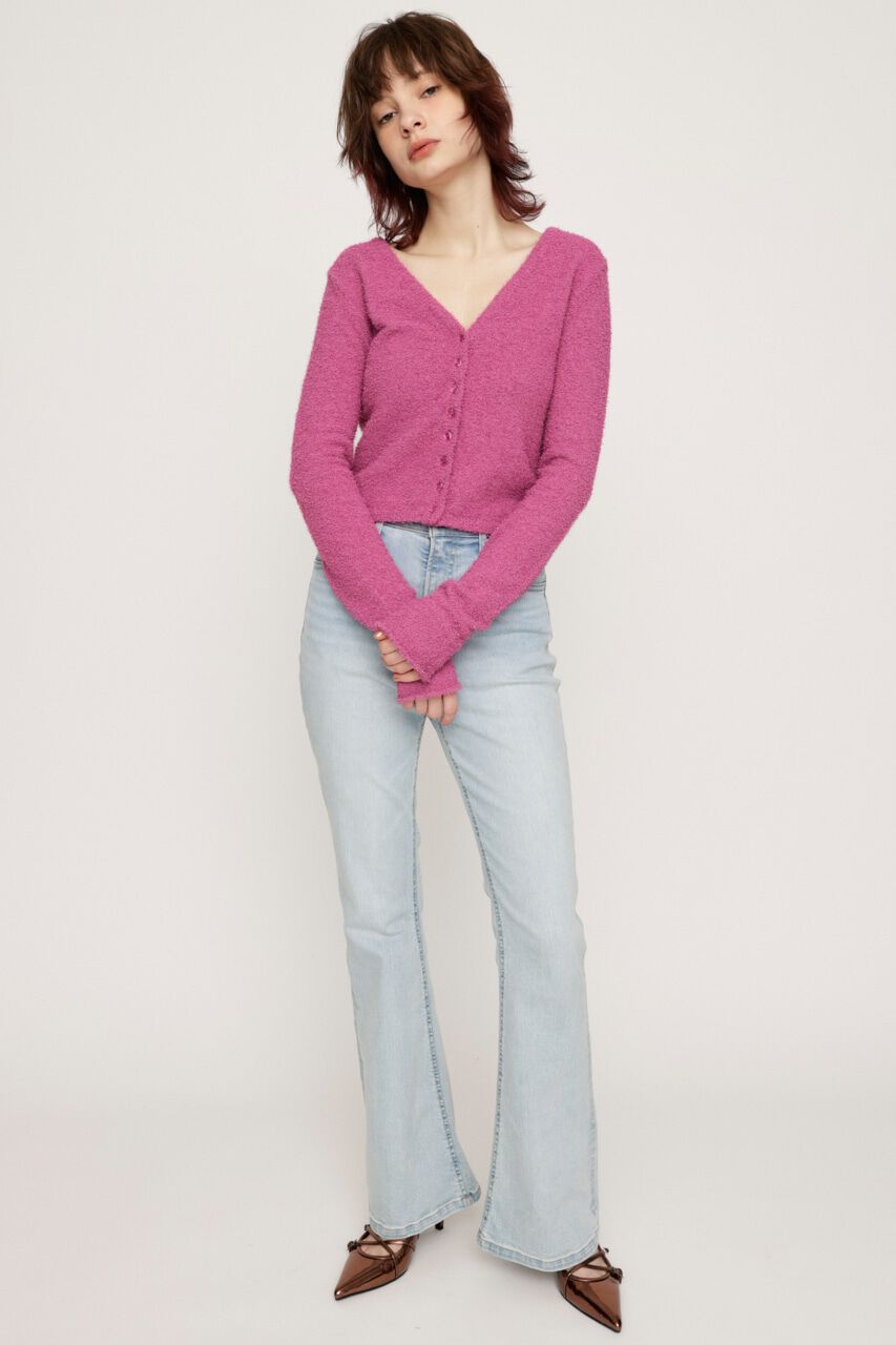 SLY「HW FLARE PT-C WITH ROICA（R）EF」|デニム|