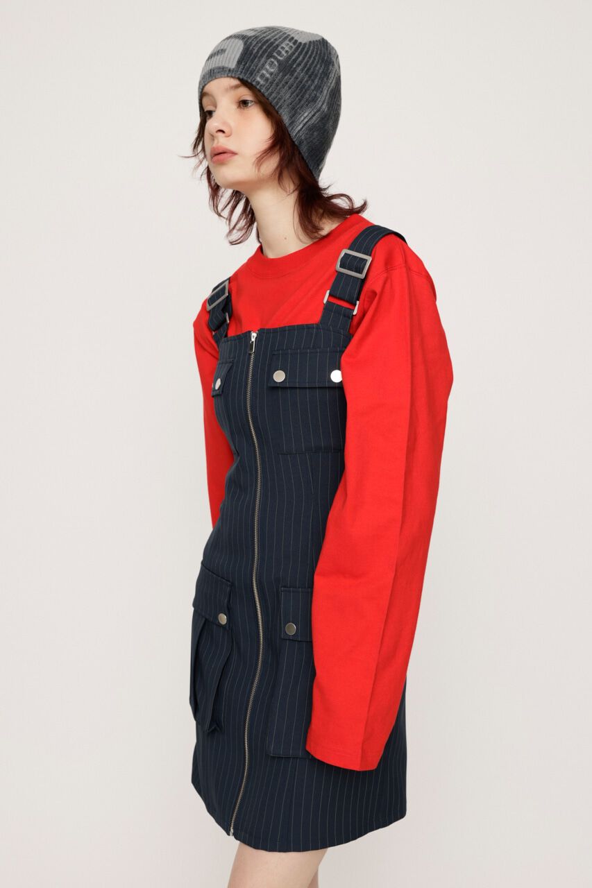 SLY「MANNISH CARGO ショートワンピース」|ワンピース|