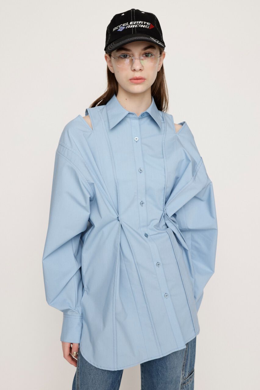 SLY「2WAY OVER SIZE シャツ」|シャツ・ブラウス|