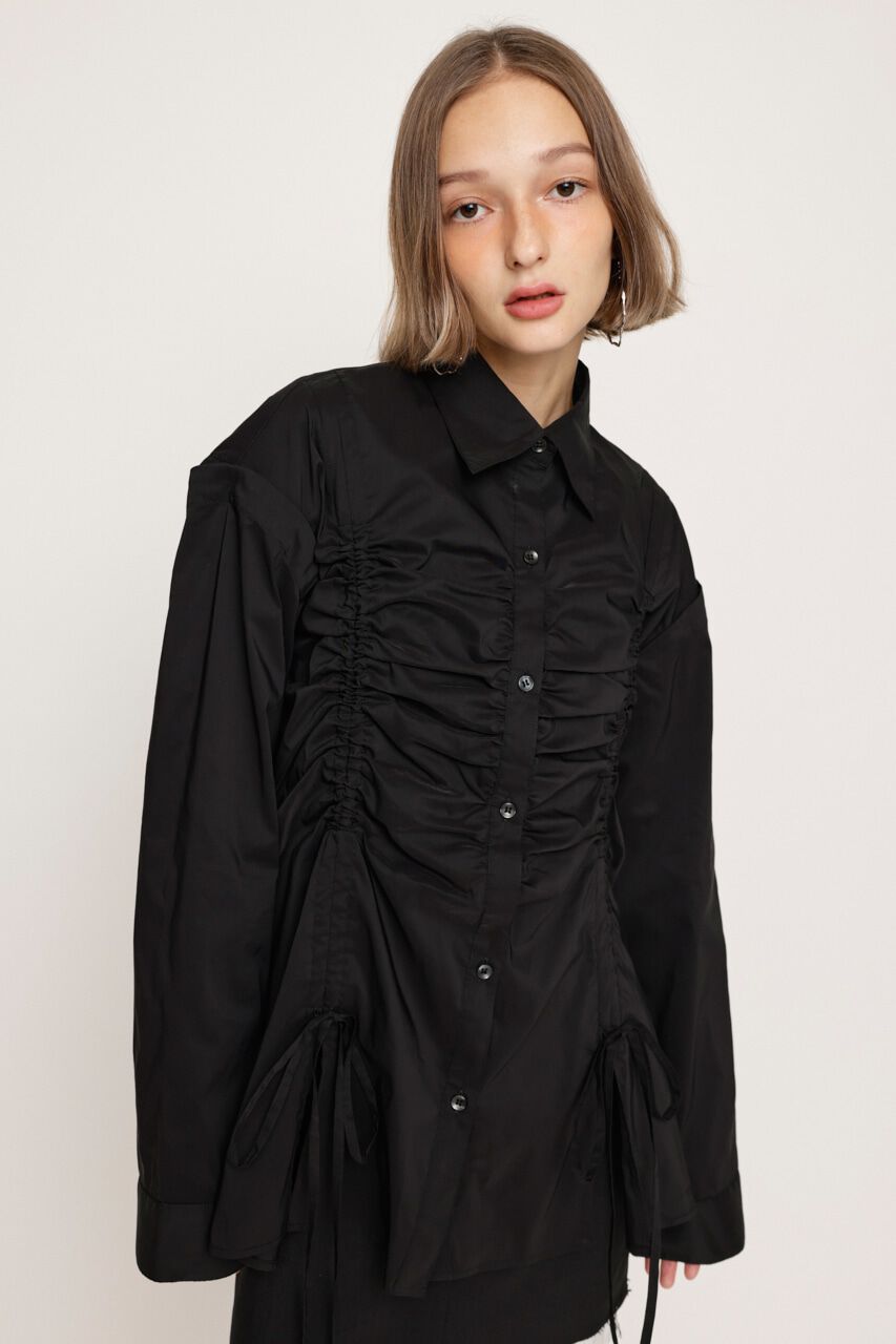 SLY「OPEN SHOULDER DROST シャツ」|シャツ・ブラウス|