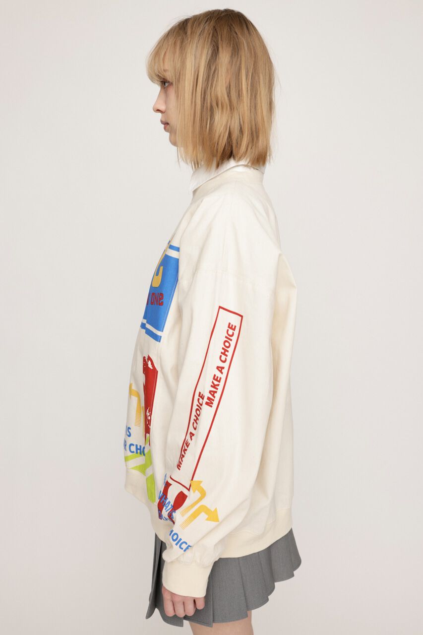 SLY「CHOICE C／N L／S トップス」|シャツ・ブラウス|