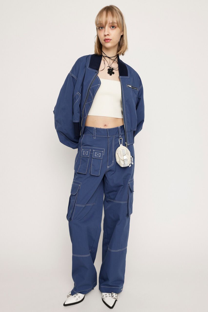 SLY「MANY POCKET STRAIGHT WORK パンツ」|その他|