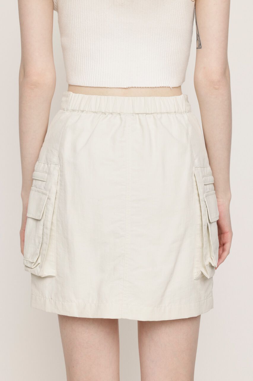 SLY「BIG POCKET FIELD ショートスカート」|スカート|