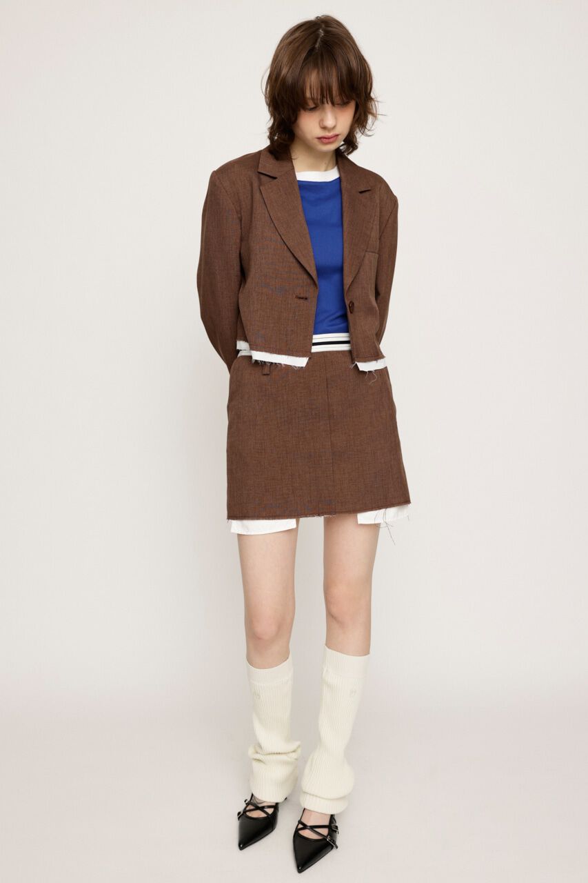 SLY「DAMAGE LINING SHORT ジャケット」|その他|