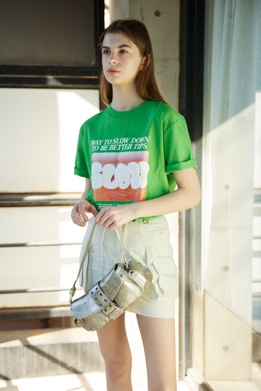 SLY「PUFFER LOGO Tシャツ」|Tシャツ・カットソー|