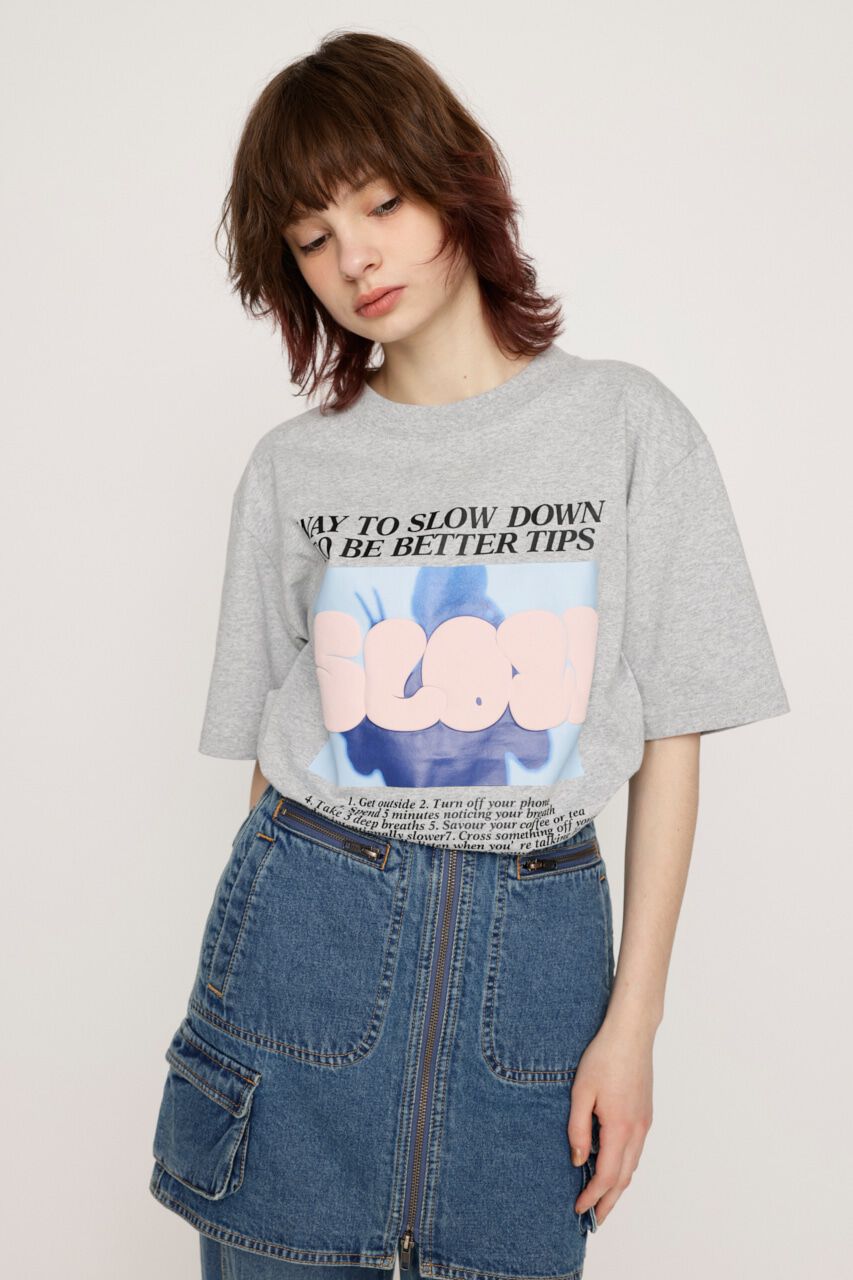 SLY「PUFFER LOGO Tシャツ」|Tシャツ・カットソー|