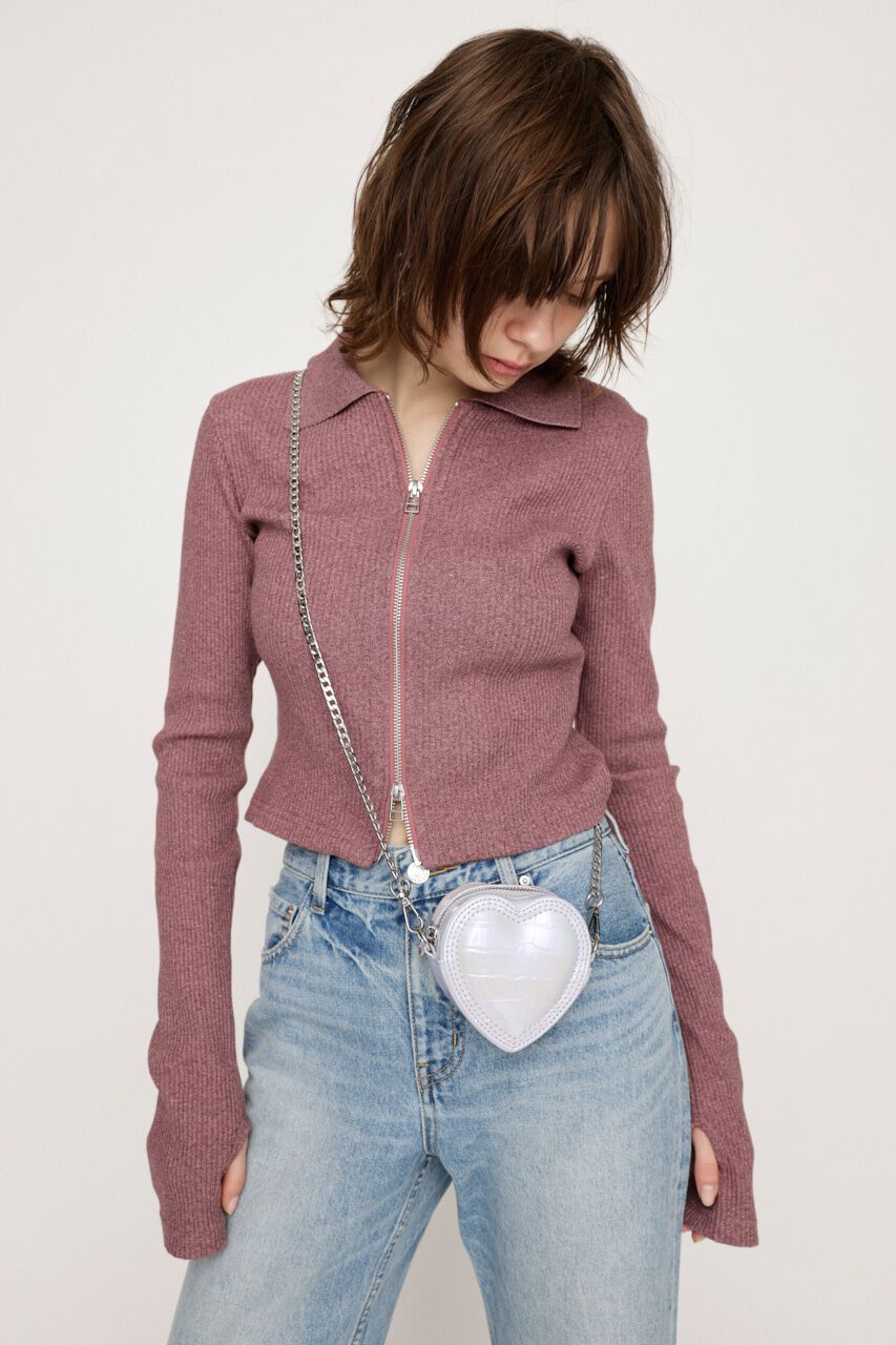 SLY「HEART STITCH AURORA ポーチ」|ポーチ|