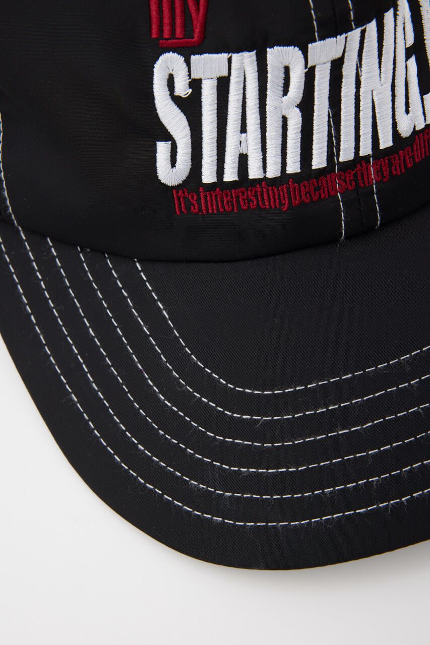 SLY「BI COLOR STITCH LOGO キャップ」|その他|