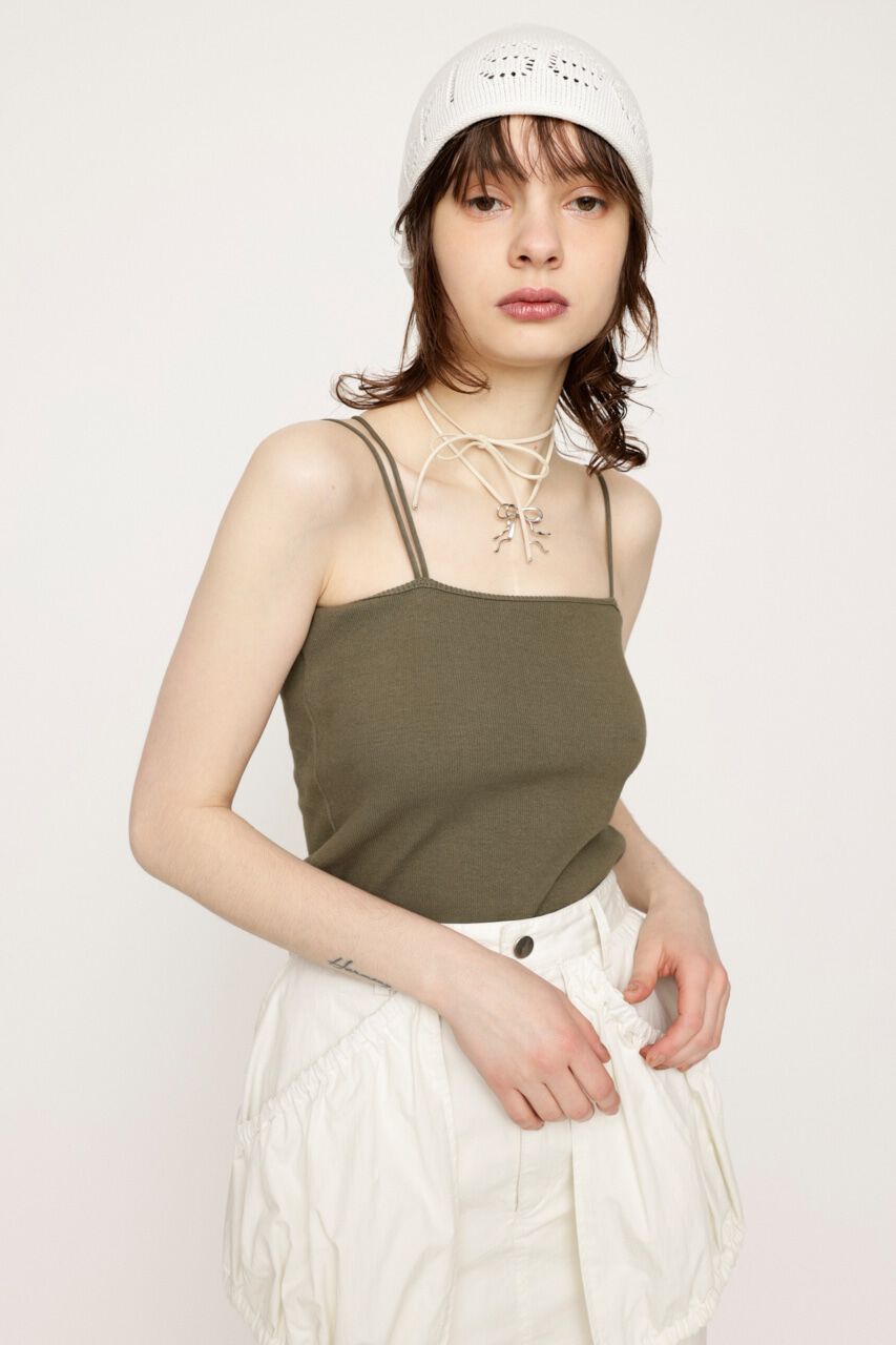 SLY「THIN STRAP 2WAY キャミソール」|タンクトップ|
