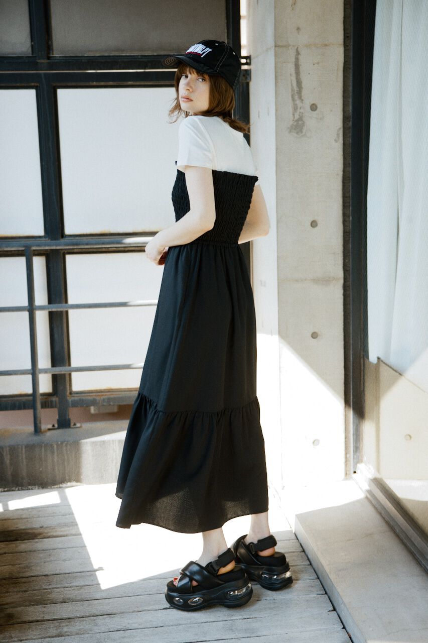 SLY「SHIRRING ワンピース」|ワンピース|