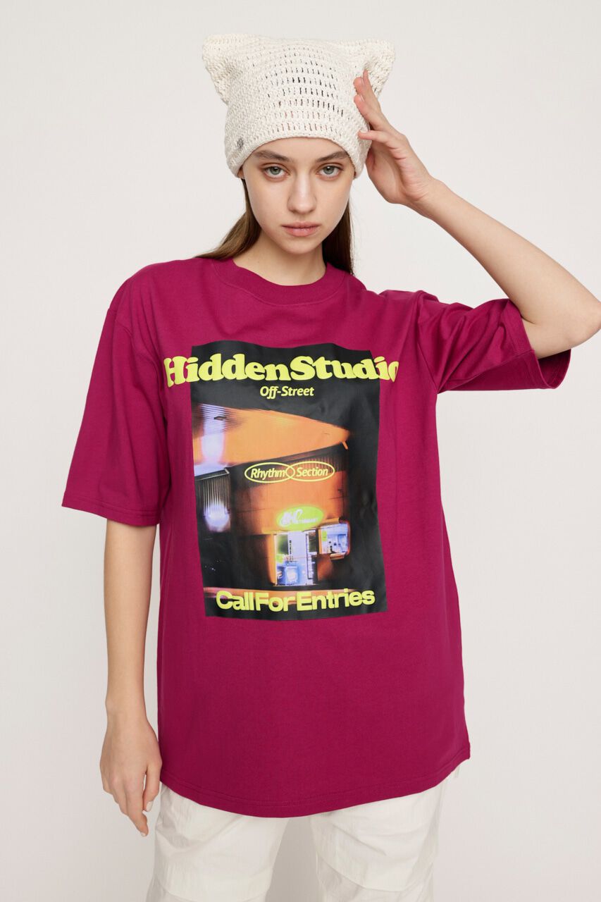 SLY「PUFFER LOGO & PHOTO Tシャツ」|Tシャツ・カットソー|