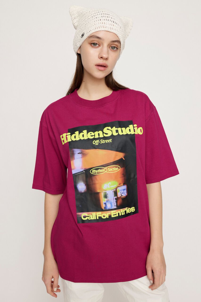 SLY「PUFFER LOGO & PHOTO Tシャツ」|Tシャツ・カットソー|