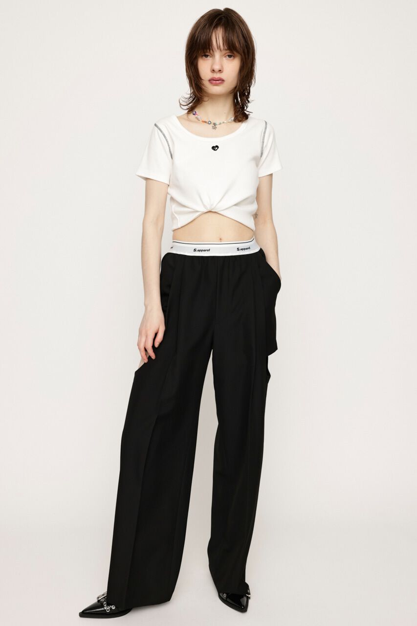 SLY「POINT LOGO BASIC Tシャツ」|Tシャツ・カットソー|