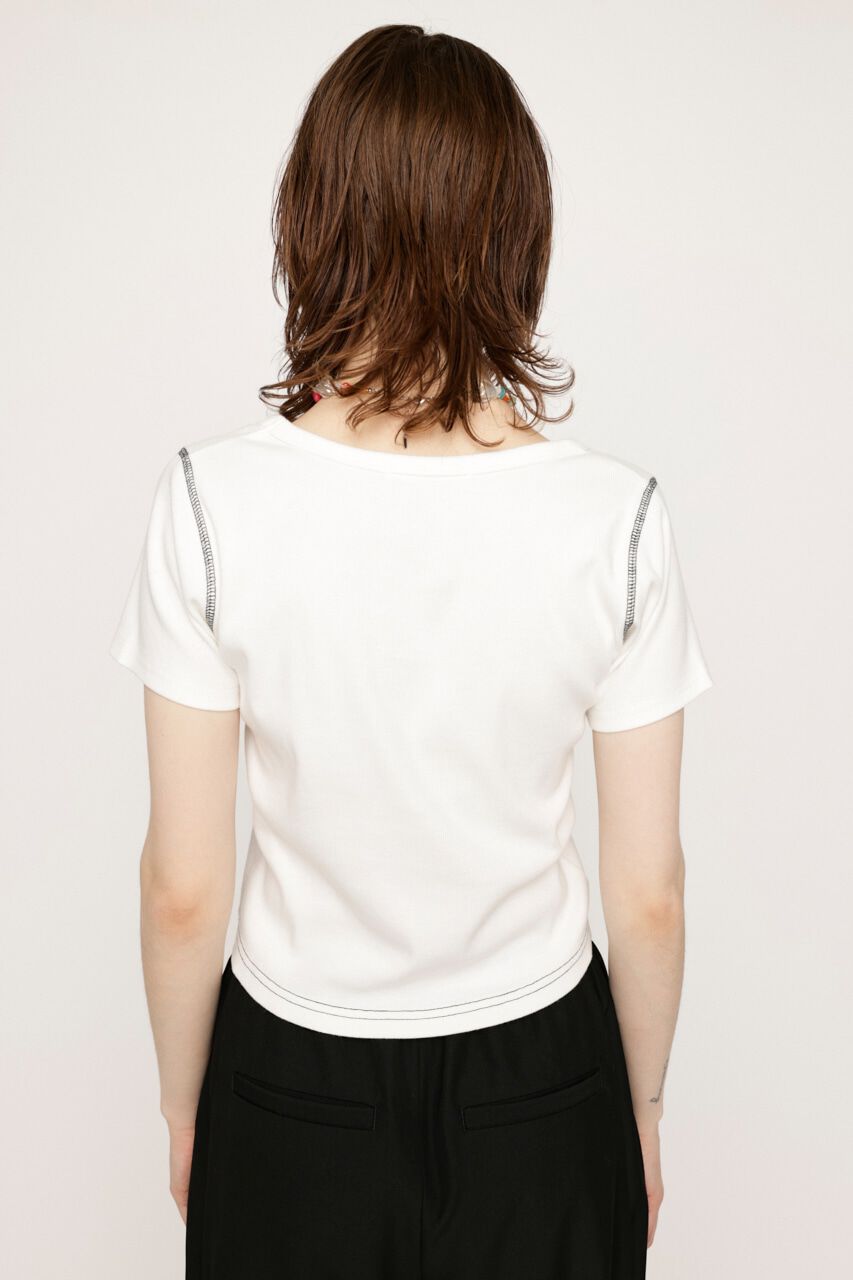 SLY「POINT LOGO BASIC Tシャツ」|Tシャツ・カットソー|