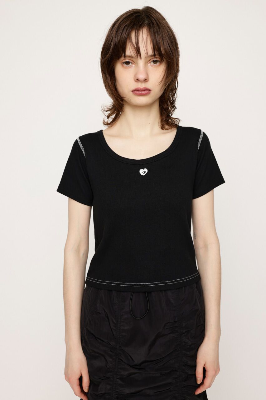 SLY「POINT LOGO BASIC Tシャツ」|Tシャツ・カットソー|