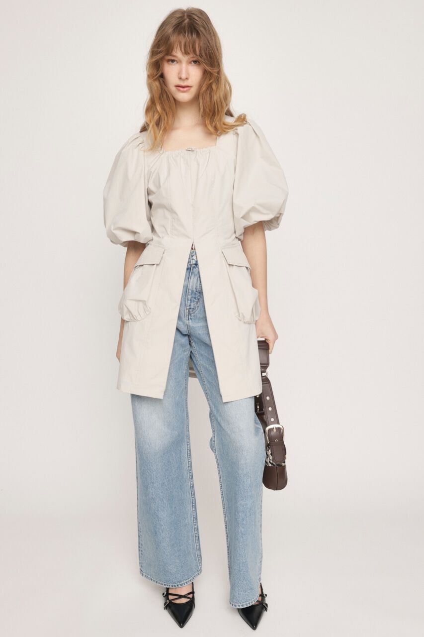 SLY「OPEN HEM SPINDLE DESIGN ショートワンピース」|ワンピース|