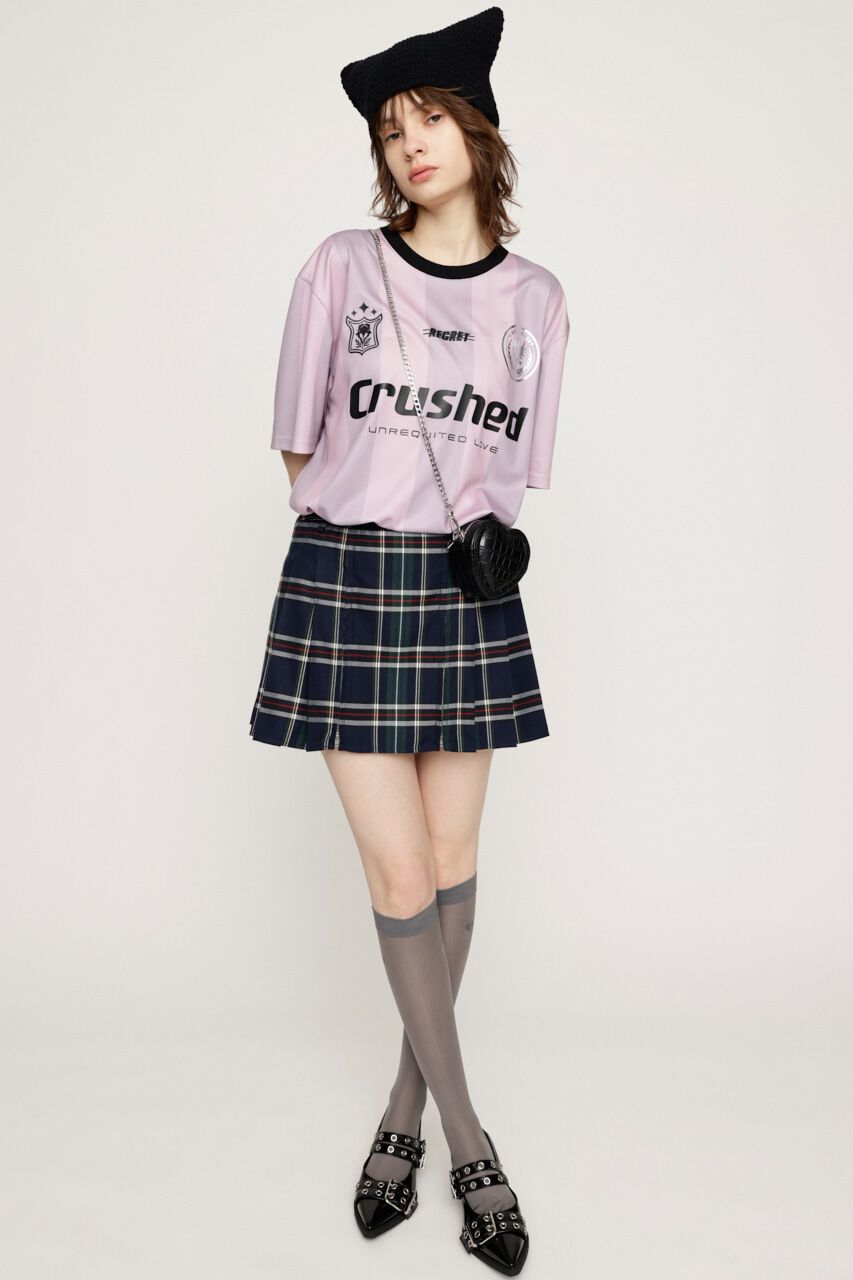 SLY「STRIPE UNIFORM LOGO Tシャツ」|Tシャツ・カットソー|