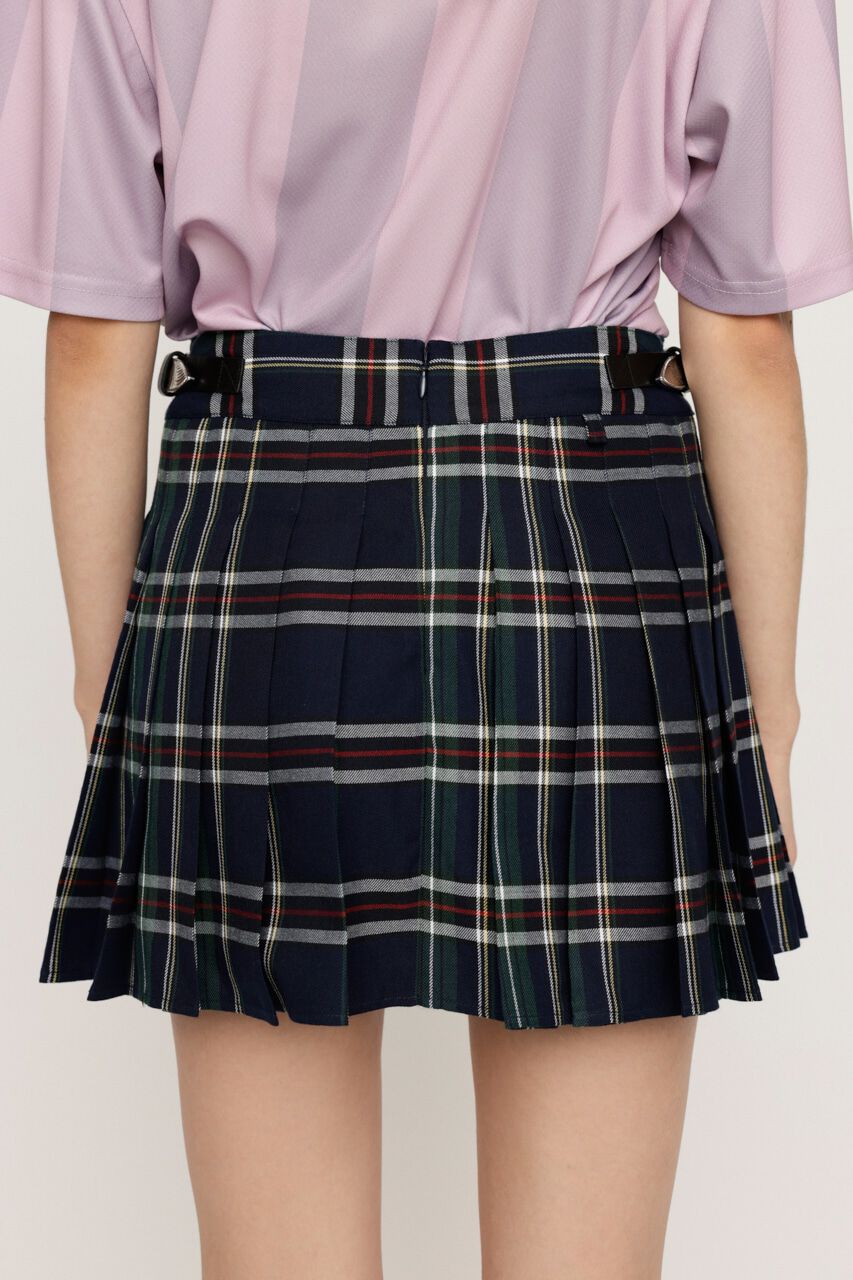 SLY「OPEN ZIP PLEATS ショートスカート」|スカート|