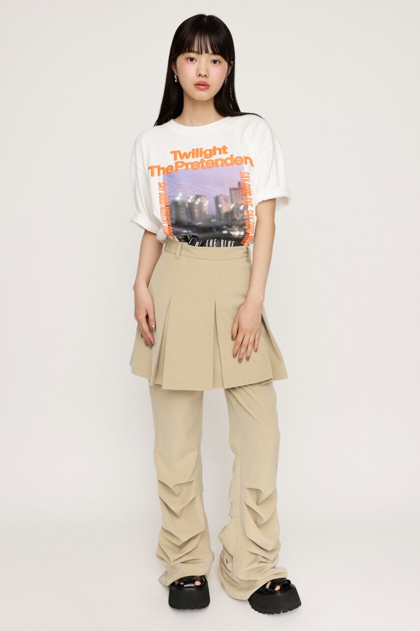 SLY「FOAM LOGO PHOTO Tシャツ」|Tシャツ・カットソー|