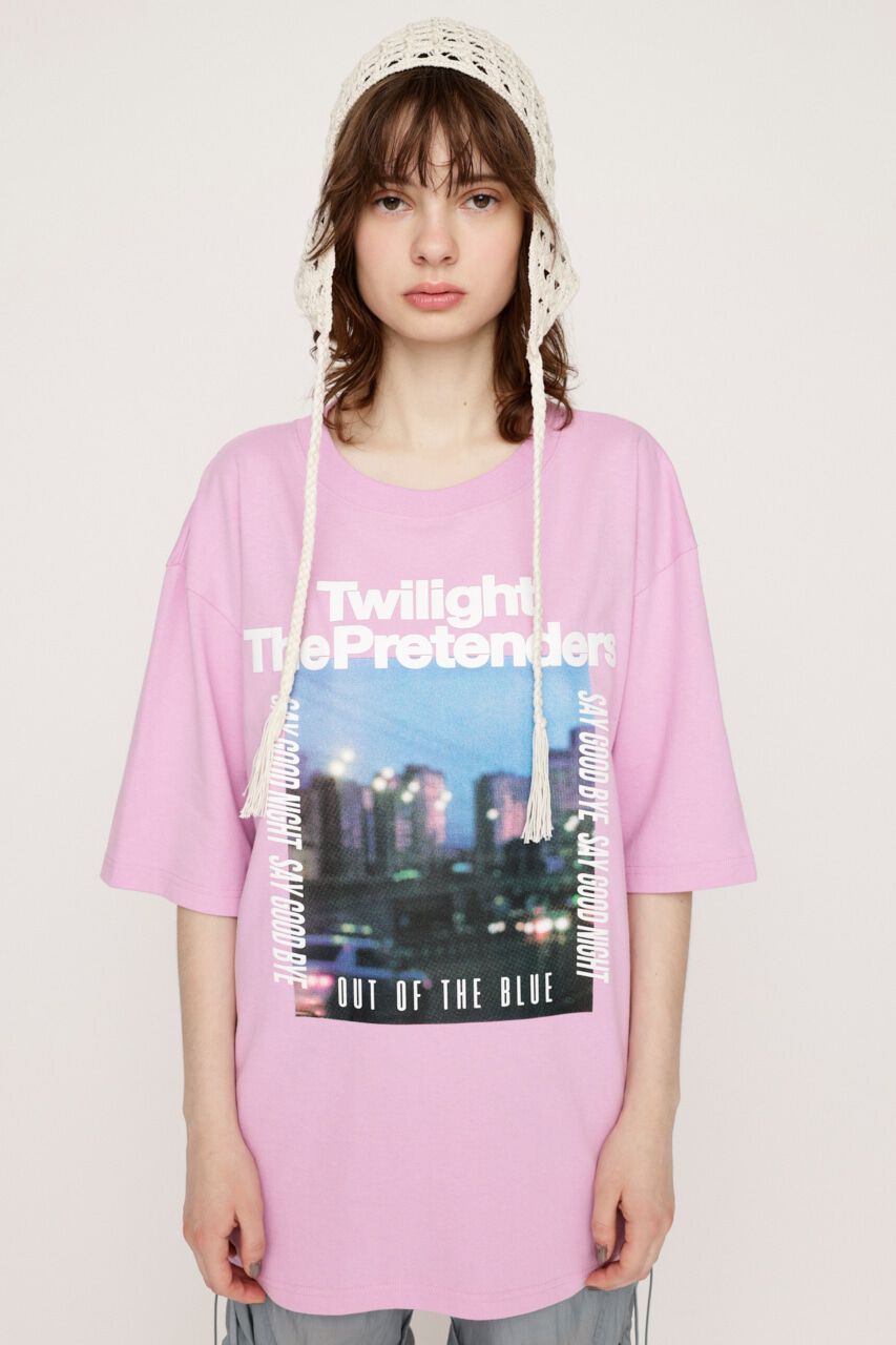 SLY「FOAM LOGO PHOTO Tシャツ」|Tシャツ・カットソー|