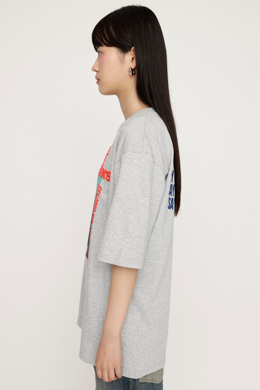 SLY「FOAM LOGO PHOTO Tシャツ」|Tシャツ・カットソー|