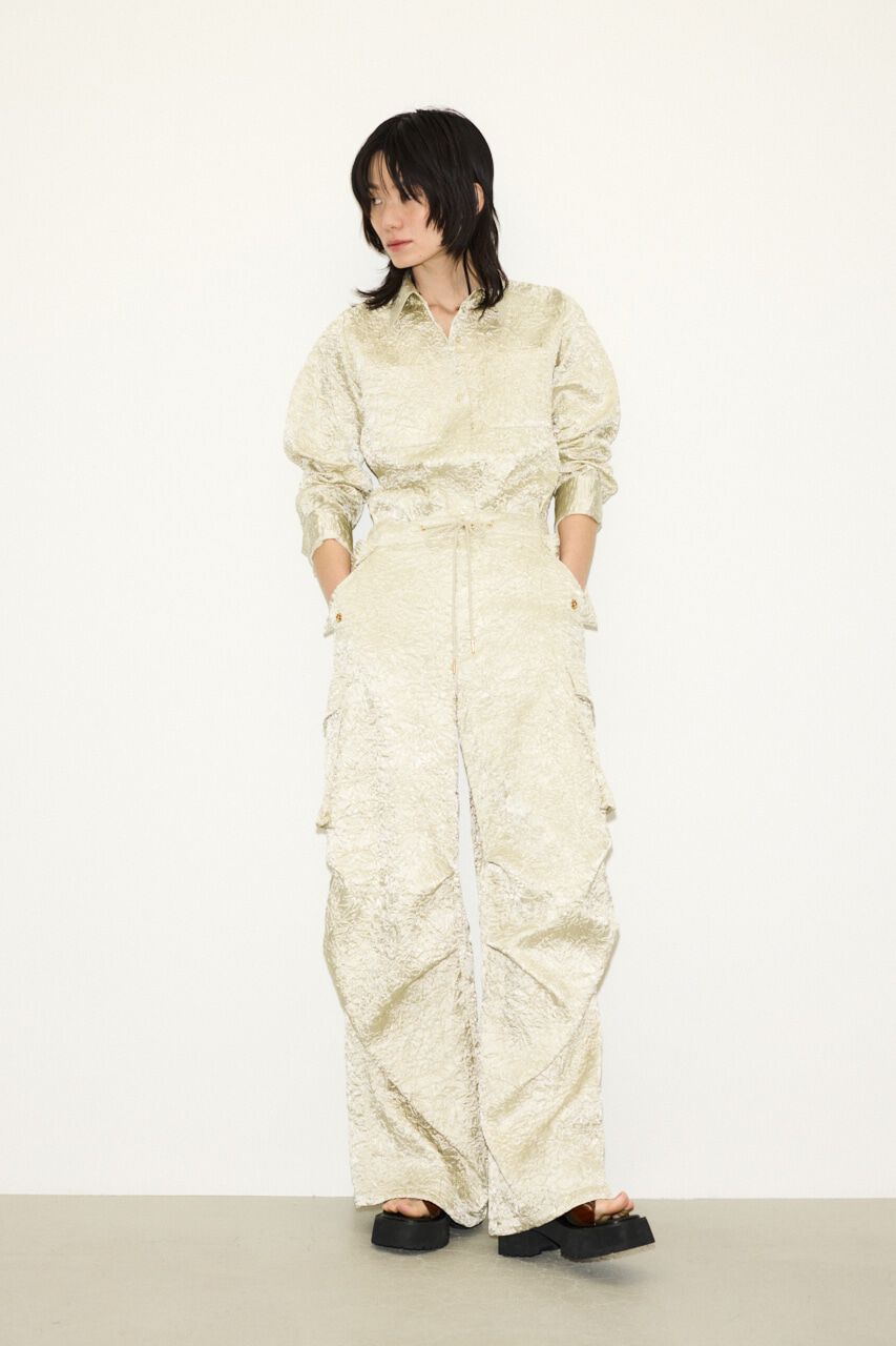 SLY「WRINKLE SATIN CARGO パンツ」|その他|