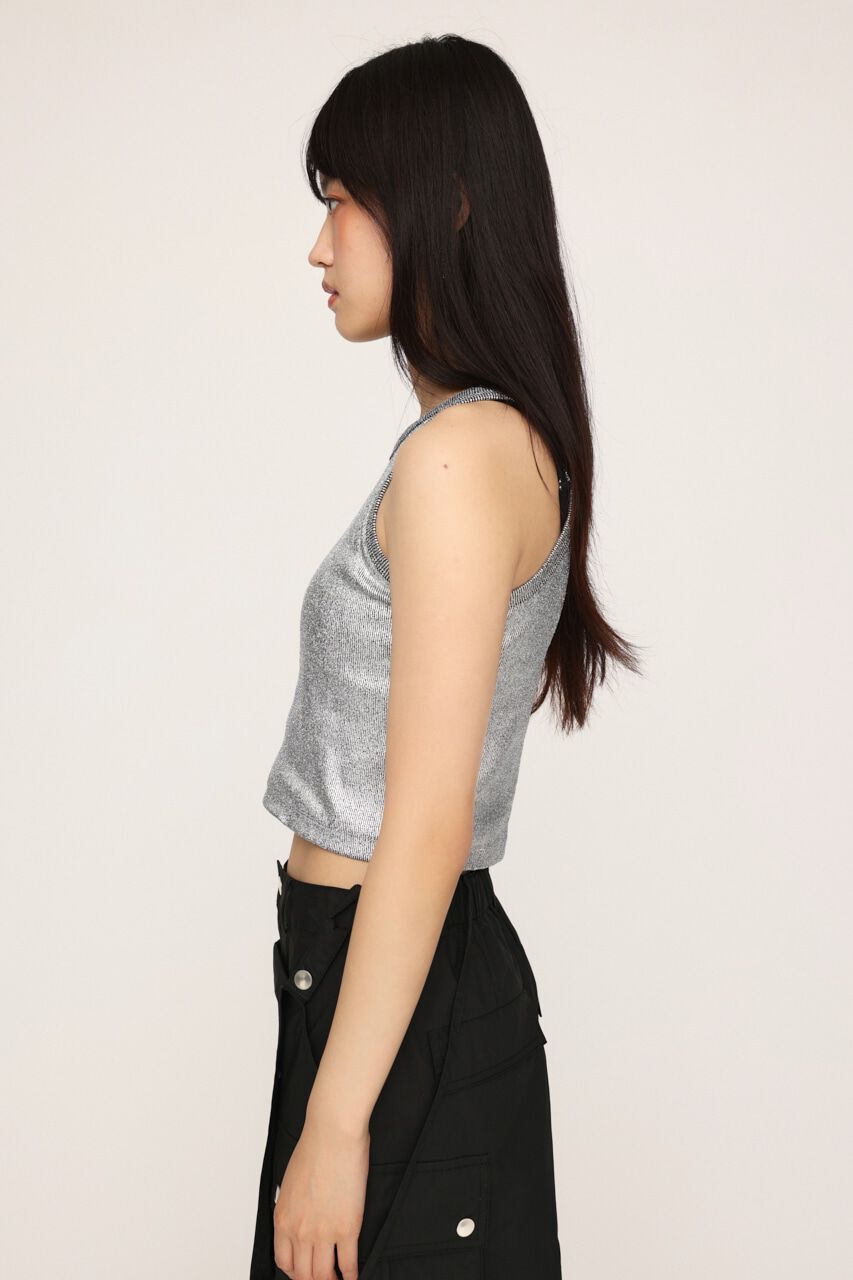 SLY「METALIC CUT タンクトップ」|タンクトップ|