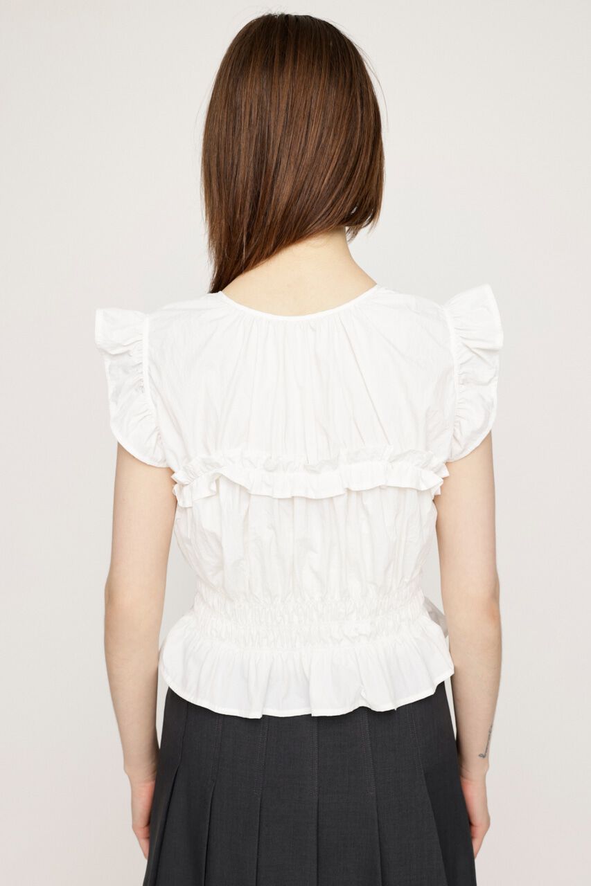 SLY「2WAY RIBBON FRILL トップス」|タンクトップ|