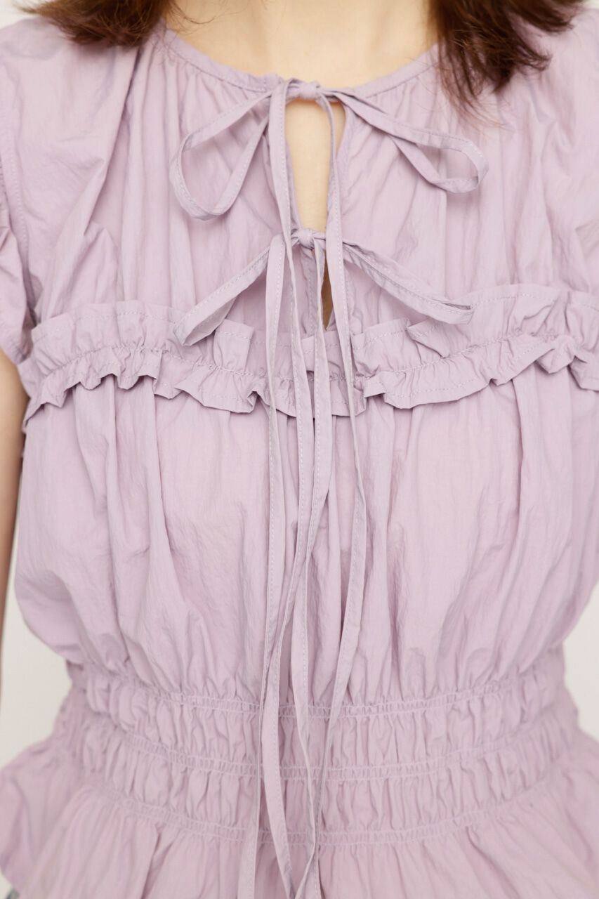 SLY「2WAY RIBBON FRILL トップス」|タンクトップ|