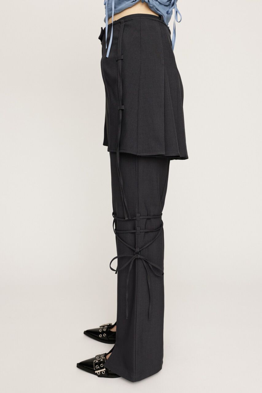 SLY「PLEATS LAYERED FLARE パンツ」|その他|