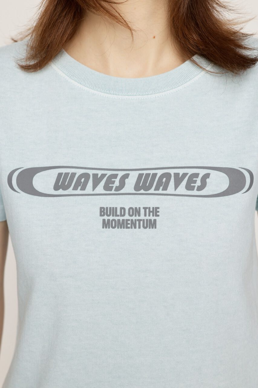 SLY「FRONT PRINT COMPACT Tシャツ」|Tシャツ・カットソー|