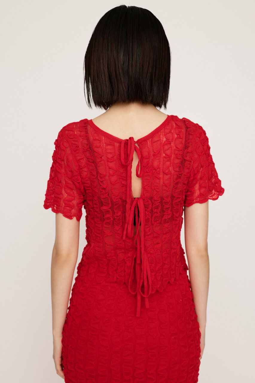 SLY「SHEER 2WAY トップス」|ニット・セーター|