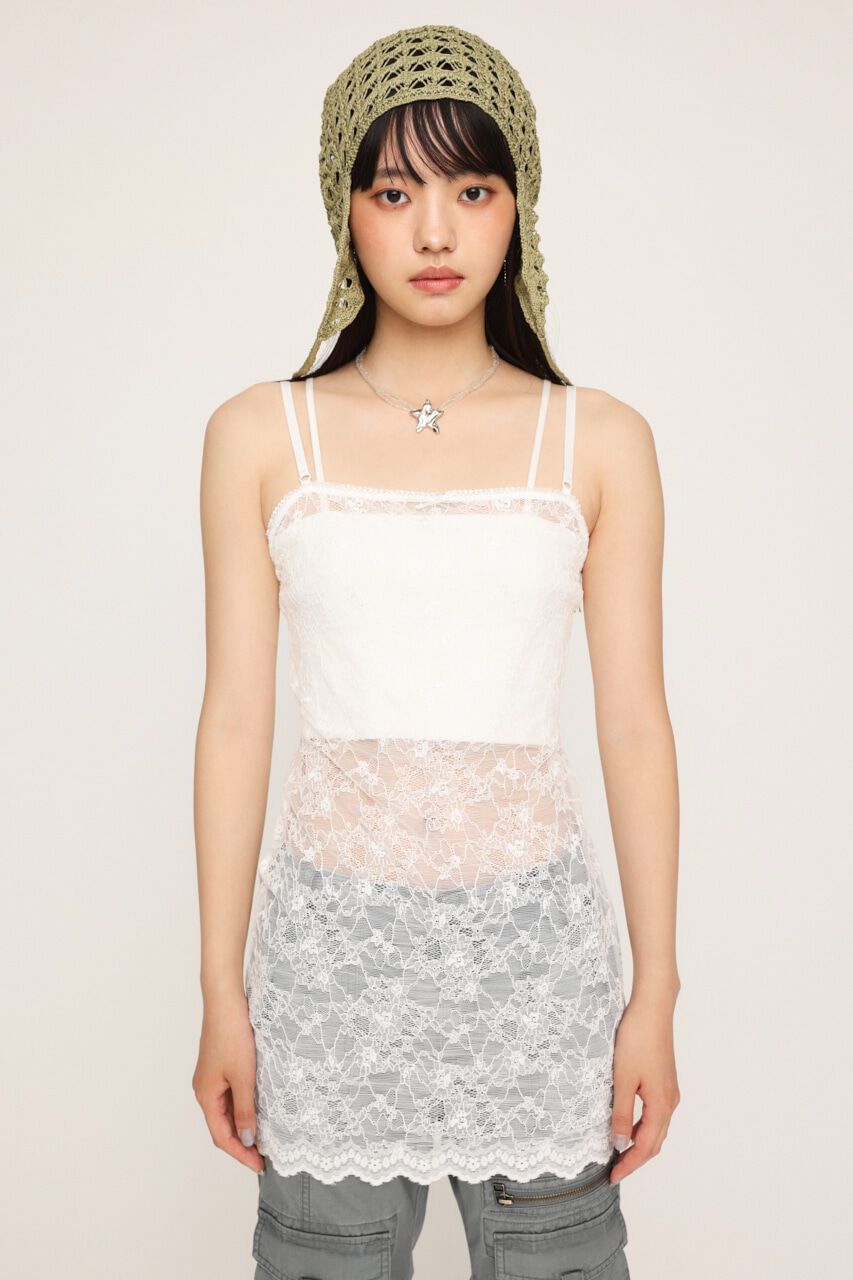 SLY「LACE CAMI トップス」|キャミソール|