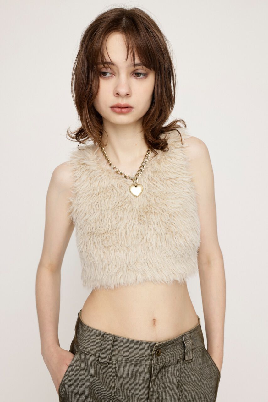 SLY「MIX SHAGGY TANK」|タンクトップ|