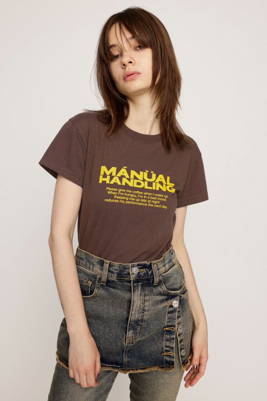 SLY「COMPACT LOGO Tシャツ」|Tシャツ・カットソー|BRN