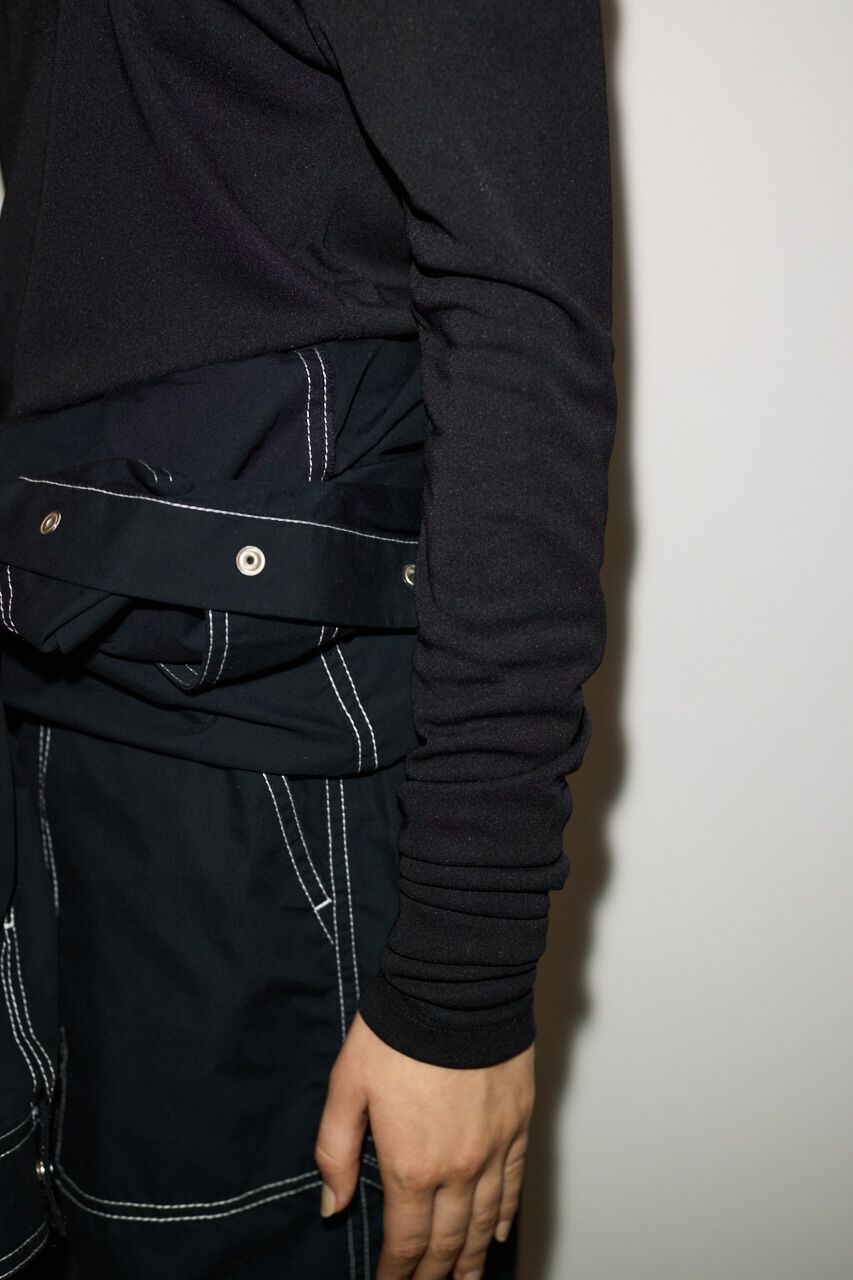 SLY「STRETCH OFF SHOULDER トップス」|Tシャツ・カットソー|