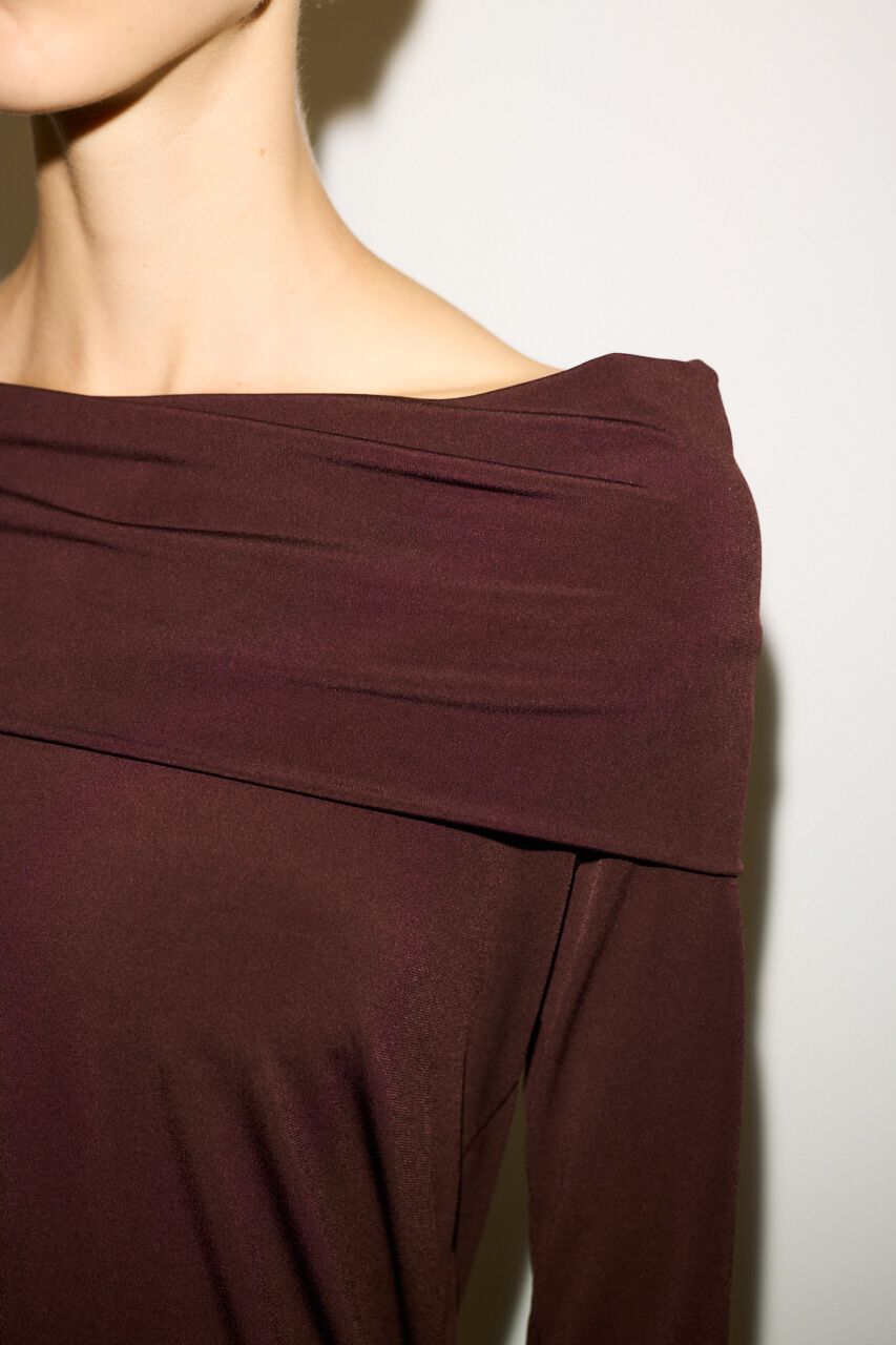 SLY「STRETCH OFF SHOULDER トップス」|Tシャツ・カットソー|