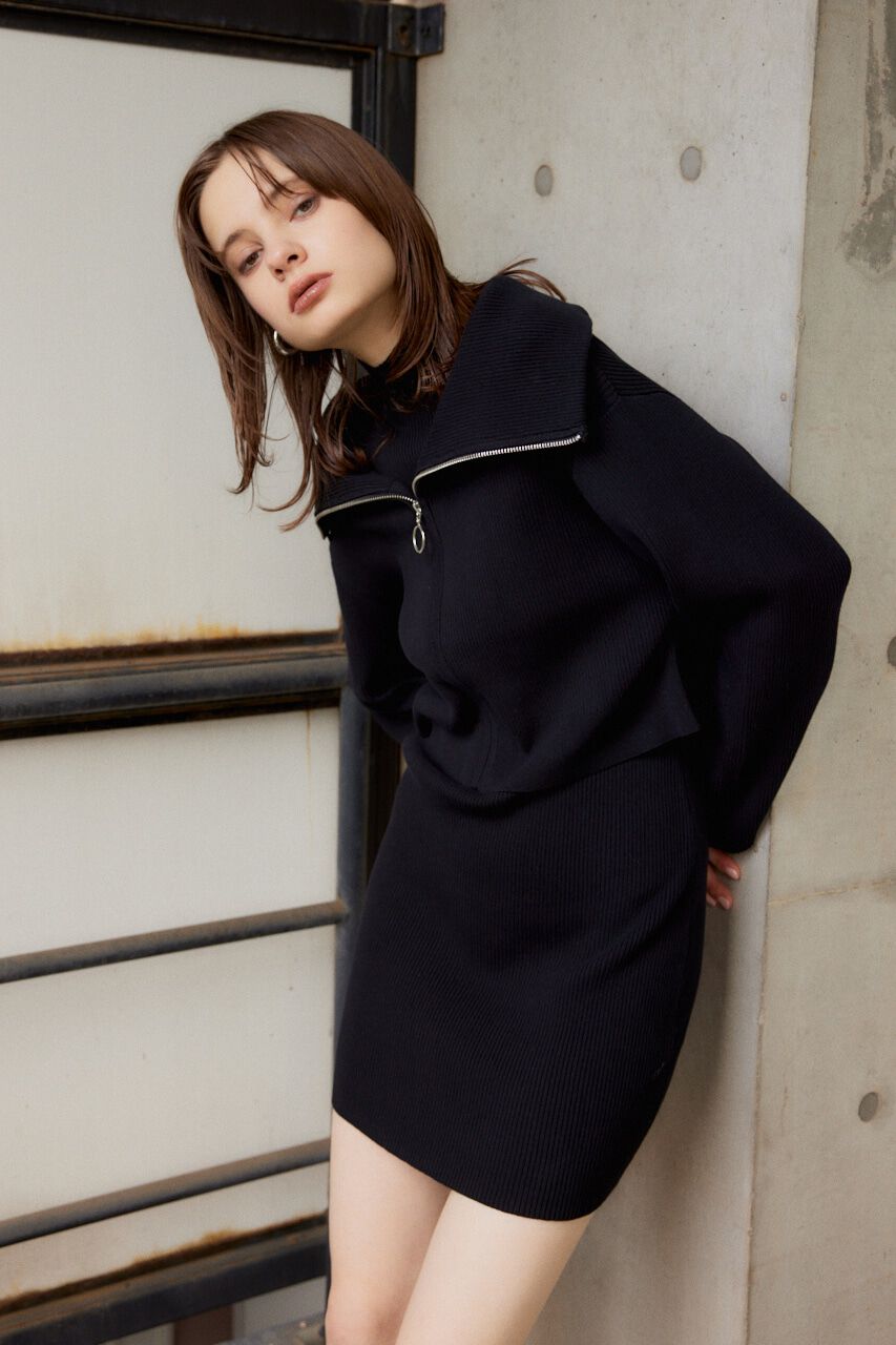 SLY「COLLAR ZIP 2P ワンピース」|ワンピース|