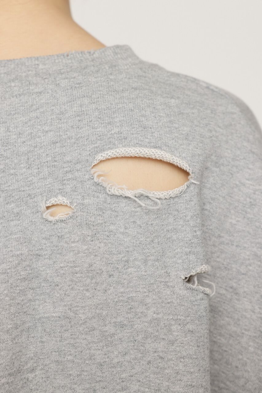 SLY「CRUSHED OVER SWEAT トップス」|Tシャツ・カットソー|