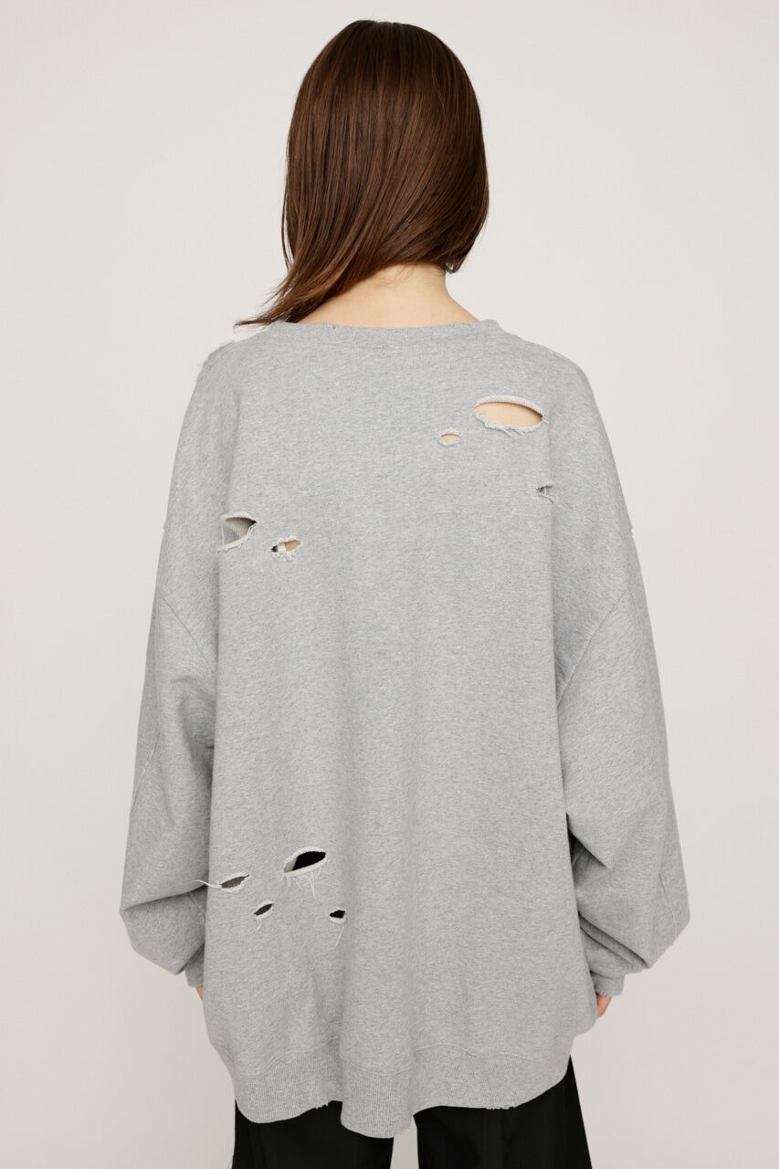 SLY「CRUSHED OVER SWEAT トップス」|Tシャツ・カットソー|