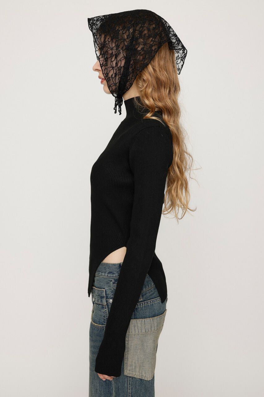 SLY「ASYMMETRY HEM HG トップス」|ニット・セーター|