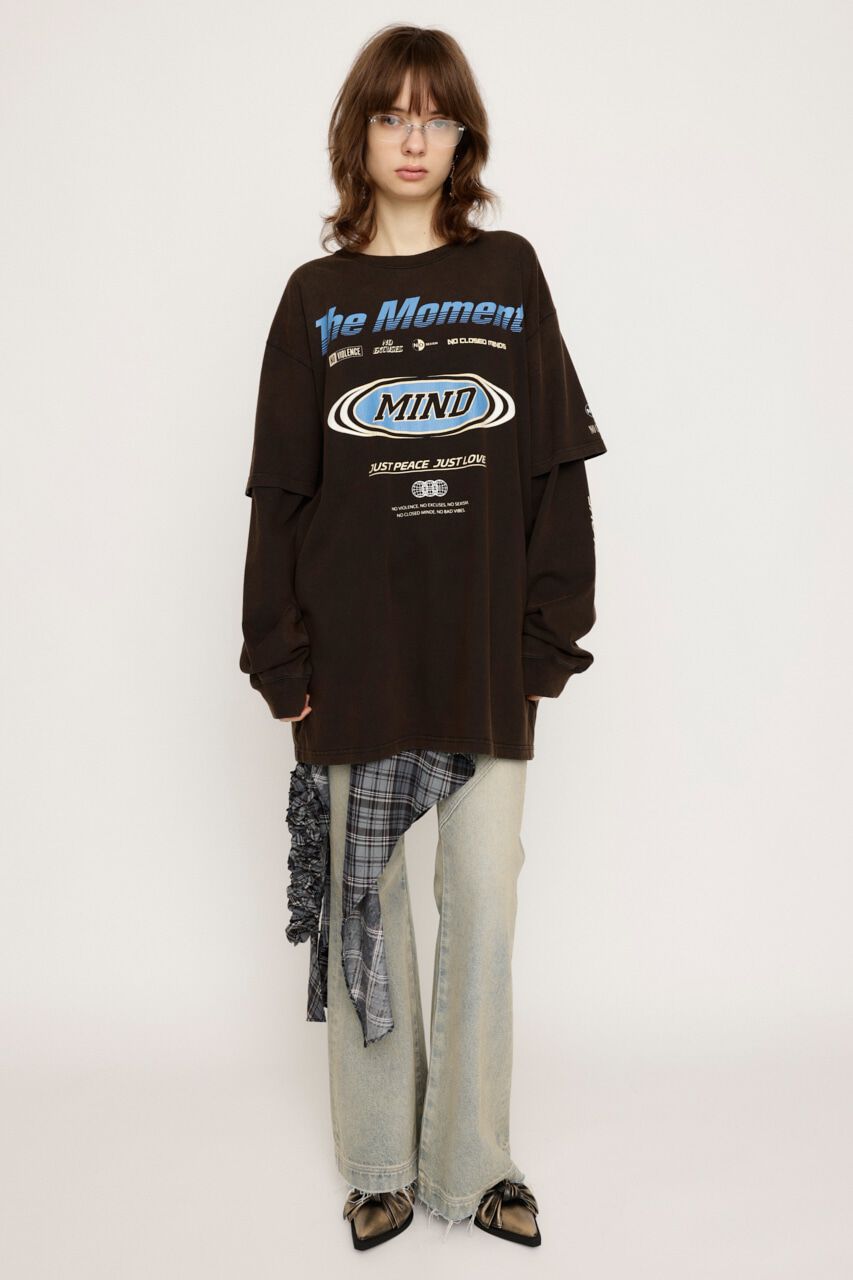 SLY「TM LAYERED C／N トップス」|Tシャツ・カットソー|