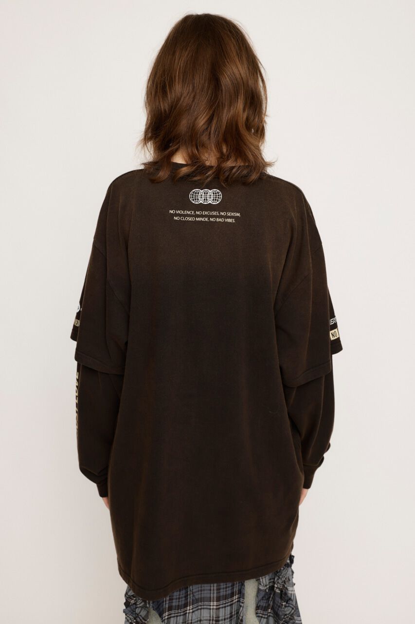 SLY「TM LAYERED C／N トップス」|Tシャツ・カットソー|