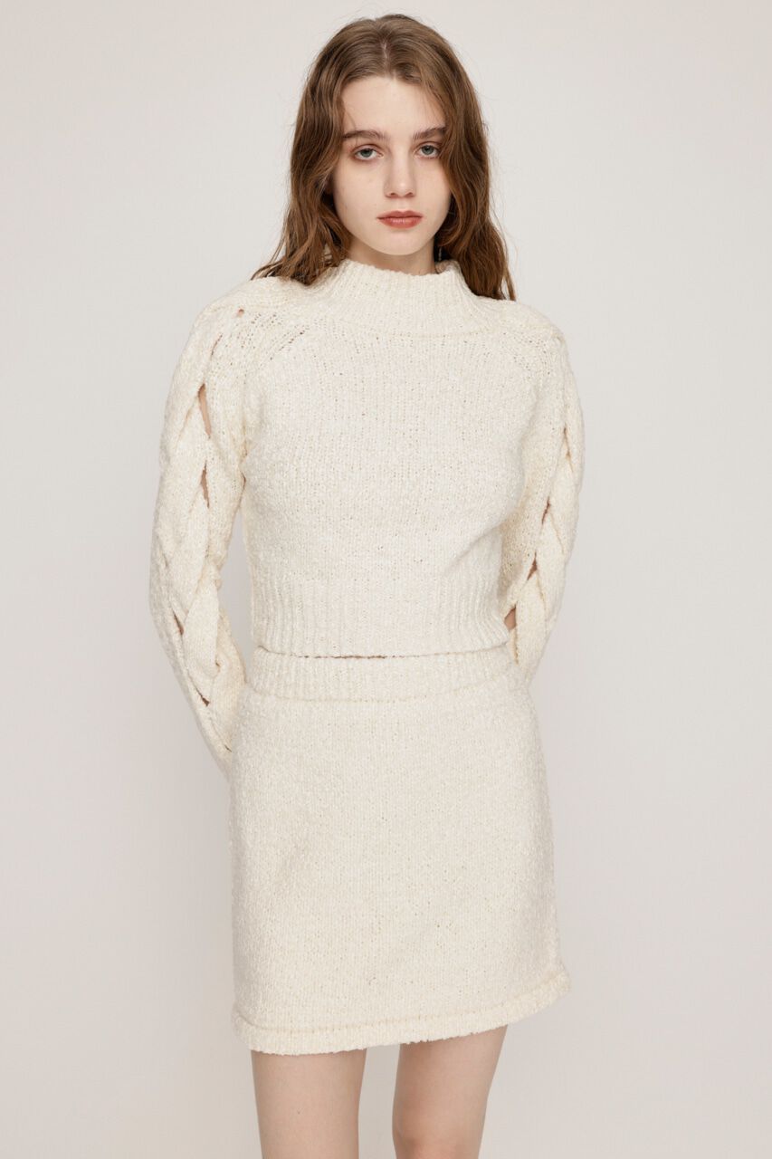 SLY「BRAID SLEEVE MG 2P」|ワンピース|