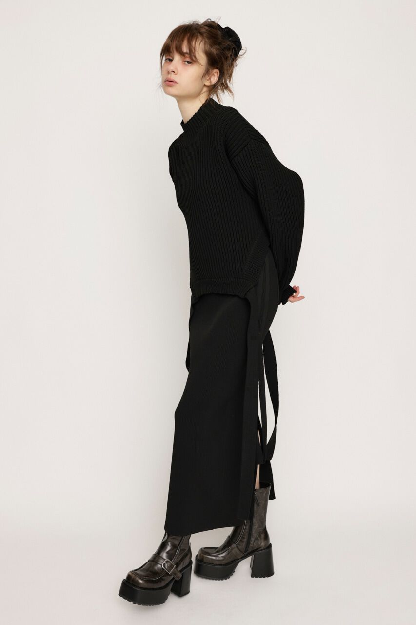 SLY「SIDE RIBBON KNIT スカート」|スカート|